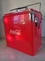 Coca-Cola - Reclamebord - Koelbox, 1990 - Metaal