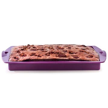 Tupperware MultiFlex Rechthoekig, Huis en Inrichting, Keuken | Tupperware, Ophalen of Verzenden, Nieuw, Paars