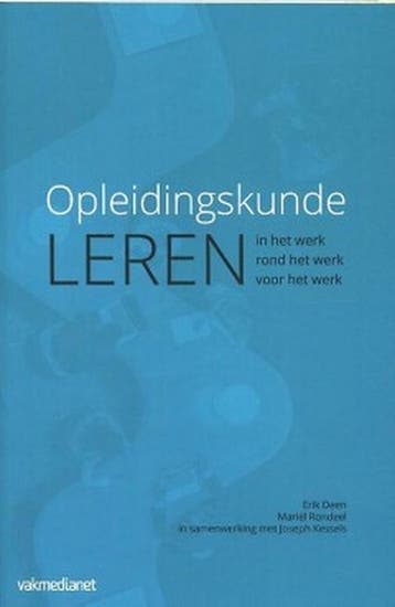 9789462154872 Opleidingskunde | Tweedehands, Verzenden, Zo goed als nieuw, Erik Deen