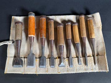 Werkgereedschap (9) - Klassieke Japanse beitels