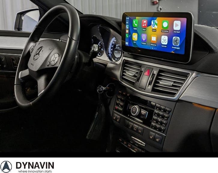 Navigatie Mercedes E klasse w212 android 15 carplay 128GB, Auto diversen, Autoradio's, Nieuw, Ophalen of Verzenden