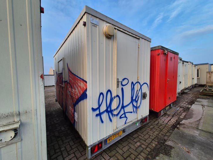 Keetwagen schaftwagen 4m snelverkeer HS-1557, Zakelijke goederen, Machines en Bouw | Keten en Containers, Verzenden