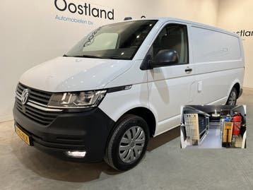 Volkswagen Transporter L2H1 | Financial Lease voor 409 p/mn, Stof, Gebruikt, Euro 6, Overige carrosserieën