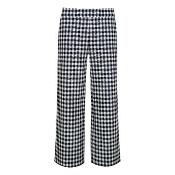 MAC • Chiara cropped pantalon geruit • 38, Maat 38/40 (M), Verzenden, Zwart, MAC