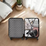 Kofferset 4-delig met harde schaal - zwart, Verzenden, Nieuw