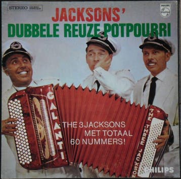 The 3 Jacksons – Jacksons' Dubbele Reuzepotpourri 2 x LP Box, Verzenden, Nieuw in verpakking