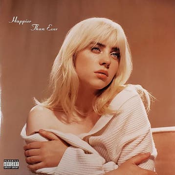 Billie Eilish - Happier Than Ever, Ophalen of Verzenden, Gebruikt