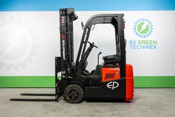 1500 kg | 3-wiel heftruck | Li-ion | Sideshift | 230V laden, Zakelijke goederen, Heftruck, 1000 tot 2000 kg, Elektrisch, Verzenden