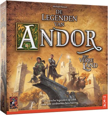 De Legenden van Andor - Het verre land - Bordspel | 999, Verzenden, Nieuw