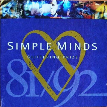Simple Minds - Glittering Prize 81/92, Ophalen of Verzenden, Gebruikt