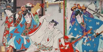 The Soga Brothers Revenge () - Toyohara Kunichika