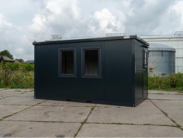 Prefab kantoor 4x2 | Geïsoleerd & opgebouwd & verplaatsbaar, Nieuw