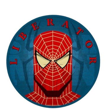 Wereld. 2021 The Dark Side Spiderman Liberator SuperHeroes 1