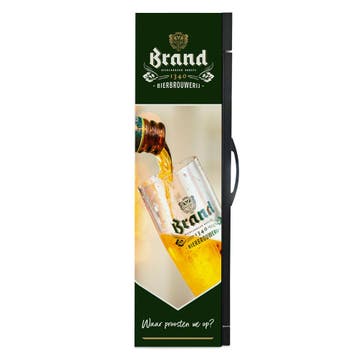 Brand Bier koelkast glasdeur koeling 358L, Nieuw in verpakking, Koelen en Vriezen