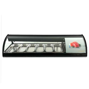 HCB Sushivitrine - 6 x 1/3 GN - 148,3 cm - 230V, Verzenden, Nieuw in verpakking