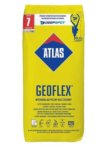 Atlas Tegellijm Geoflex 25kg     flexibele tegellijm, Doe-het-zelf en Verbouw, Tegels, Ophalen, Nieuw, Overige materialen, Overige typen