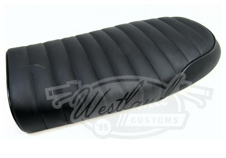 Zadel | Cafe Racer | Brat Style | Zwart, Motoren, Onderdelen | Merk-onafhankelijk, Nieuw, Ophalen of Verzenden