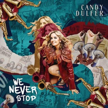 cd - candy dulfer - WE NEVER STOP (nieuw), Verzenden, Zo goed als nieuw