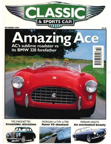 2000 CLASSIC AND SPORTSCAR MAGAZINE (10) OKTOBER ENGELS, Nieuw, Author