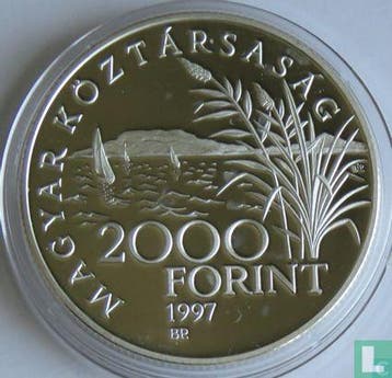 Hongarije 2000 forint 1997 (PROOF) Helka and Kelén, Verzenden, Overige landen, Losse munt, Goud