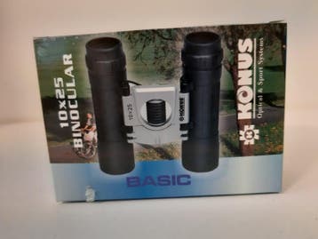 Verrekijker Konus   10 x 25 (Zaklampen  verrekijker), Ophalen of Verzenden, Nieuw, Overige typen