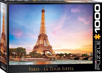 Paris - La Tour Eiffel Puzzel (1000 stukjes) | Eurographics, Verzenden, Nieuw