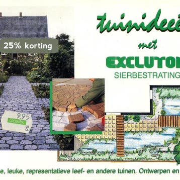 Tuinideeen met excluton sierbestrating - Ooyen 9789090080277, Verzenden, Gelezen, Ooyen