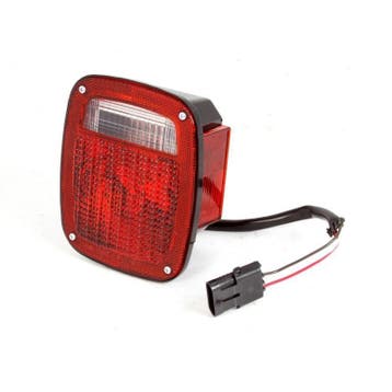 Omix Right Black Tail Lamp 91-97 YJ TJ Wrangler, Ophalen of Verzenden, Nieuw