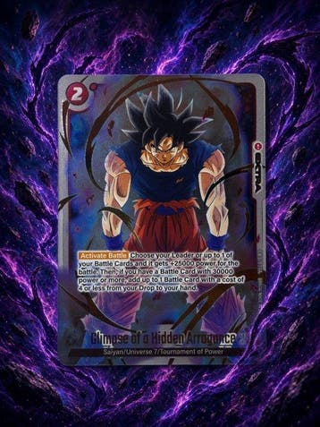 Bandai - 1 Card - Dragon Ball, Dragon Ball Z - Son Goku, Nieuw
