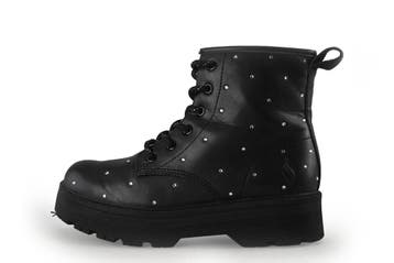 Skechers Veterboots Meisjes in maat 35 Zwart, Verzenden, Jongen of Meisje, Schoenen, Skechers