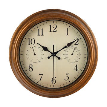 IvoQ Wandklok Waterdicht Quartz 30 cm, Verzenden, Nieuw