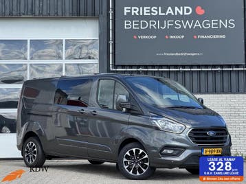 Zakelijke lease - Ford Transit Custom 320 2.0 170pk Limited, Automaat, Stof, Gebruikt, Lease