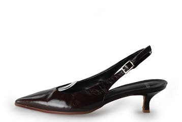 Manfield Slingbacks in maat 40 Bruin, Bruin, Verzenden, Zo goed als nieuw, Manfield