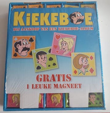 Kiekeboe - Standaard - Magneten van de familie Kiekeboe - in, Nieuw