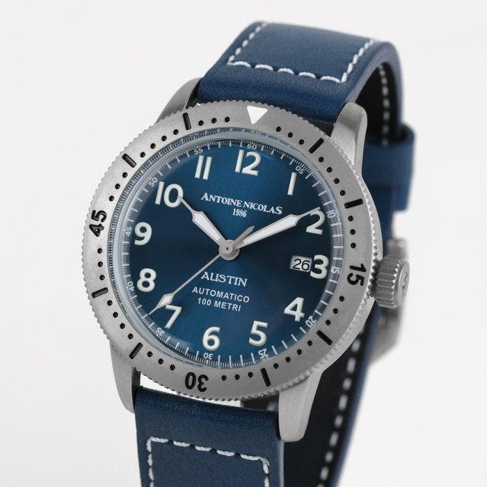 Antoine Nicolas 1986 - Austin - Zonder minimumprijs - Unisex, Sieraden, Tassen en Uiterlijk, Horloges | Heren