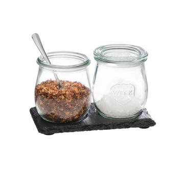 GGM Gastro | (6 stuks) Leistenen serveerplank - 150x80mm - |, Verzenden, Nieuw in verpakking