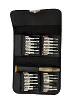 Schroevendraaiers reparatieset in etui (25 delig), Ophalen of Verzenden, Nieuw