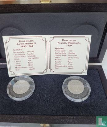 Nederland - halve gulden set, Verzenden, Overige waardes, Setje, Zilver