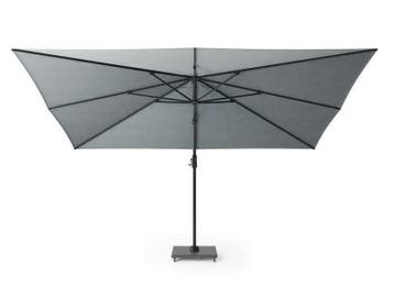 platinum zweefparasol Challenger T¹ premium 4x3 Manhattan, Nieuw, 3 tot 4 meter, Zweefparasol, Kantelbaar