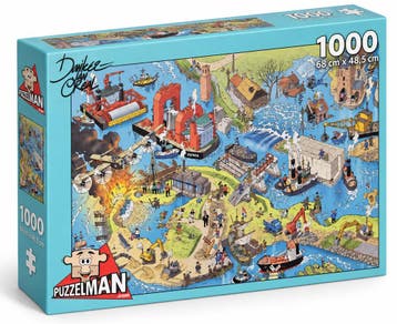 Waterwerken - Danker Jan Puzzel (1000 stukjes) | Puzzelman -, Verzenden, Nieuw