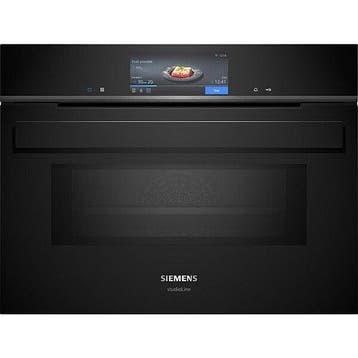 Siemens iQ700 CM978GNB1 oven 45 l Zwart, Witgoed en Apparatuur, Ophalen of Verzenden, Nieuw