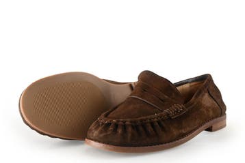 Stefano Lauran Loafers in maat 36 Bruin, Kleding | Dames, Schoenen, Bruin, Verzenden, Overige typen, Zo goed als nieuw