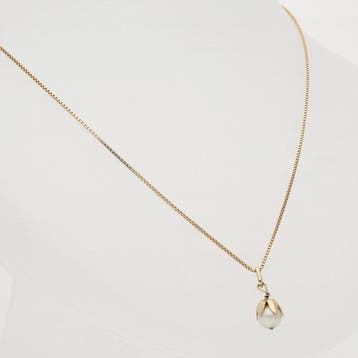 Zonder minimumprijs - Ketting met hanger - 14 karaat Geel