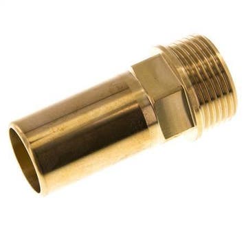 28mm x G1 insteekfitting Messing Buitendraad, Verzenden, Nieuw