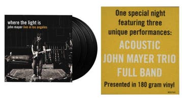John Mayer 4 LP Box Set  Where The Light Is: John Mayer, Nieuw in verpakking