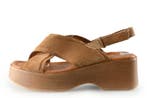 Sacha Sandalen in maat 38 Cognac, Overige kleuren, Verzenden, Sandalen of Muiltjes, Zo goed als nieuw