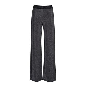 MAC • Wideleg spirit glitter pantalon • 36, Kleding | Dames, Broeken en Pantalons, Verzenden, MAC, Nieuw, Maat 36 (S)