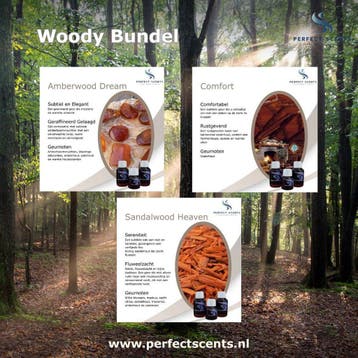 Geurmachine aroma Woody bundel 3 geuren, Huis en Inrichting, Nieuw