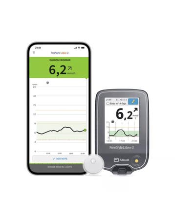 FreeStyle Libre 3 PLUS Glucosesensor – 15 Dagen Zonder Prikk, Ophalen of Verzenden, Nieuw