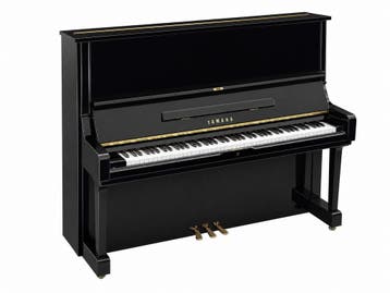 Yamaha U3M (1983), Muziek en Instrumenten, Piano's, Verzenden, Zo goed als nieuw, Zwart